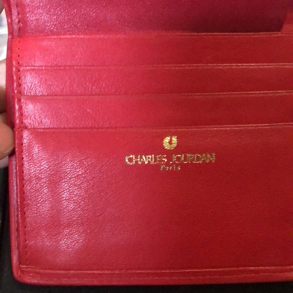 Charles Jourdan Paris Red like new condition - Picture 3 of 8